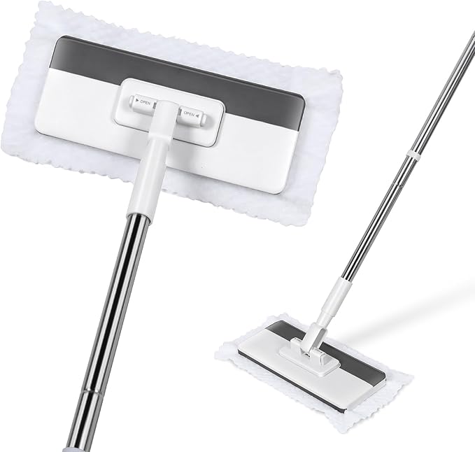 Mini Sweeper Mop, Masthome Reusable Clamp Mop by Masthome