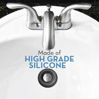 Bathroom Sink Hair Catcher for Pop-Up Drain – SinkRing 1.57" Precision Strainer - Image 5
