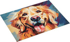 Dog Dish Drying Mat for Kitchen Counter Decor 18x24 Inch Floral Absorbent - Image 2