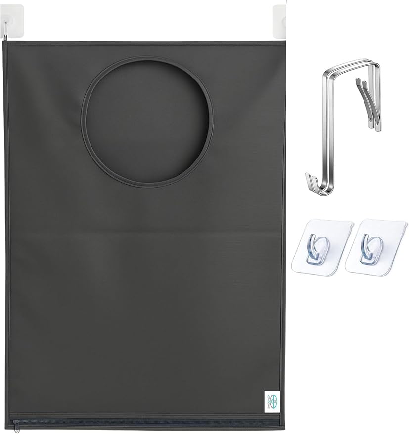 Hanging Laundry Hamper Bag – Space-Saving Dirty Clothes Storage by VERADOME