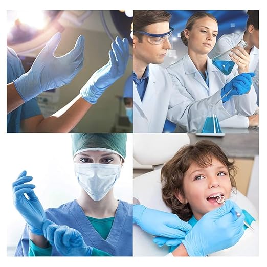 Jointown Basic Vinyl Exam Gloves, Latex-Free, Powder-Free, Disposable, Case of 1 - Image 5