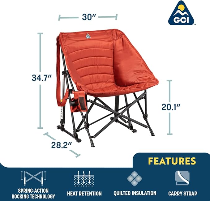 GCI Outdoor Puff Rocker - Amethyst - Image 2