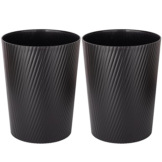 UUJOLY Small Trash Can Wastebasket Garbage Can Container Bins by UUJOLY