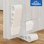 HOMOTEK 3 Pack Wedge Rubber Door Stops Door Chucks Stoppers Wall Protector - Image 7