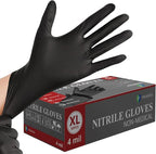 PROMEDIX P Nitrile Disposable Gloves, 4mil-100 Count, Gloves Disposable Latex by PROMEDIXP