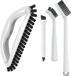 Grout Cleaning Brush Set Heavy Duty Hand Grout Scrub Brush & Detail Cleaning by TheCrownChoice
