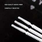 i-Laesh 400 Pcs Lashes Disposable Micro Applicators Brush, Microswabs - Image 6