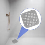 4 Pack Shower Drain Hair Catcher, Silicone Hair Stopper - Image 7