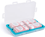 JJC Silicone 9V Battery Case Holder Organizer, PP Battery Storage Box by JJC