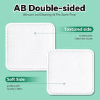 Large Square Cotton Pads, Rounded Corners, - Image 3