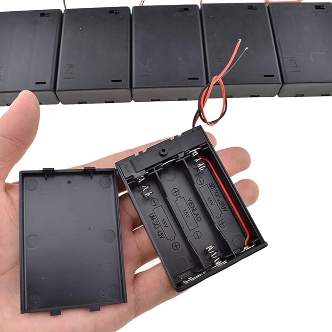 HAHIYO 4.5V AA Battery Holder Bundle by HAHIYO