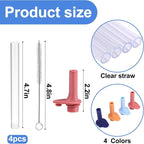 XANGNIER Replacement Straws and Bite Valve Compatible - Image 4