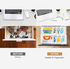 YOOUSOO Expandable Drawer Organizer, Drawer Dividers Organizers and Storage - Image 2