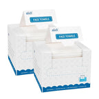 HOMEXCEL Face Towels, Biodegradable Makeup Remover Dry Wipes, Super Soft Clean by HOMEXCEL