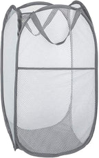 Mesh Pop up Laundry Hamper, Collapsible by Buenod