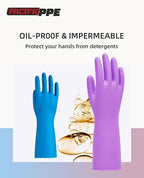 PACIFIC PPE 2 Pairs Dishwashing Cleaning Gloves - Image 5