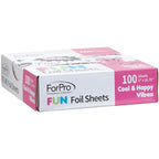 ForPro Professional Collection FUN Cool & Happy Vibes Foil Sheets, Pop-Up Foil - Image 3