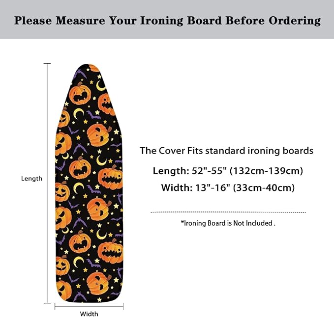 Pumpkin Moon Ironing Board Cover and Pad - Image 6