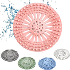 Drain Strainers, Hair Catcher Shower Drain Covers Protector, Silicone Hair - Image 2