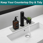 Stone Faucet Mat for Kitchen Bathroom Sink Diatomite Quick Dry Around Faucet - Image 5