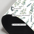 Absorbent Splash Guard Mat for Kitchen Sink, 15×5.5 Inch Cute Fast Drying Drip - Image 3