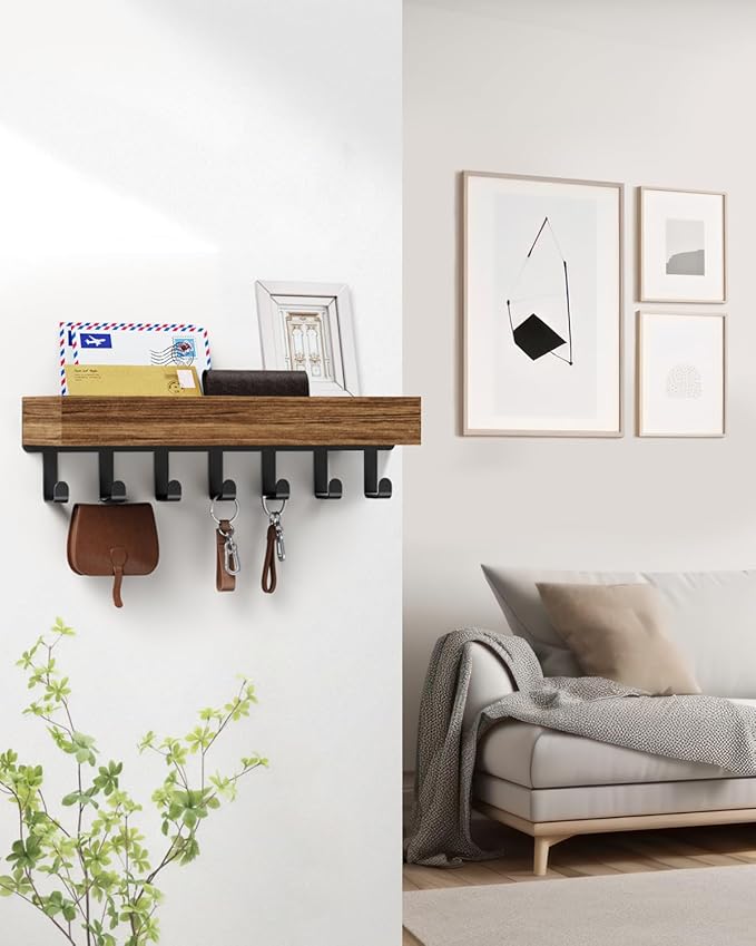 Key Holder Wall Mount Adhesive Magnetic - Image 3