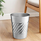 Monarch Abode Metal Bathroom Trash Can – Waste Basket - Image 5