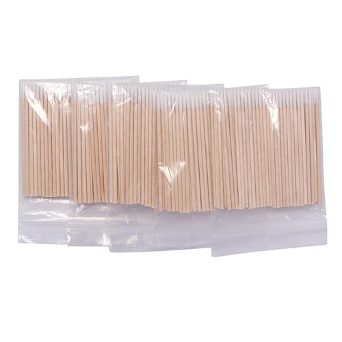 1200pcs Nails Wood Cotton Swab Cleaning 7cm Microbrush Eyelash Sticks Buds Tip - Image 2