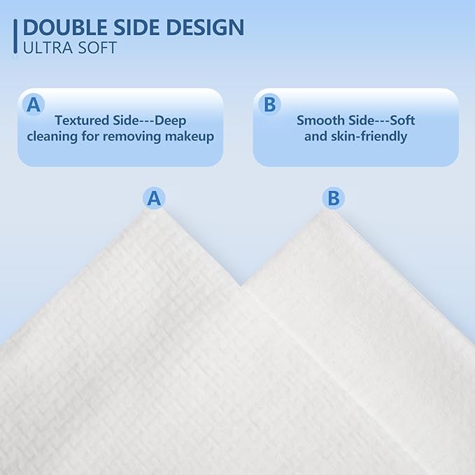 Disposable Face Towels Travel, Ultra Soft Facial Towels - Image 6