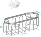 Yazoni 2-in-1 Sponge Holder for Kitchen Sink, Sink Caddy Kitchen Sink Organizer - Image 2