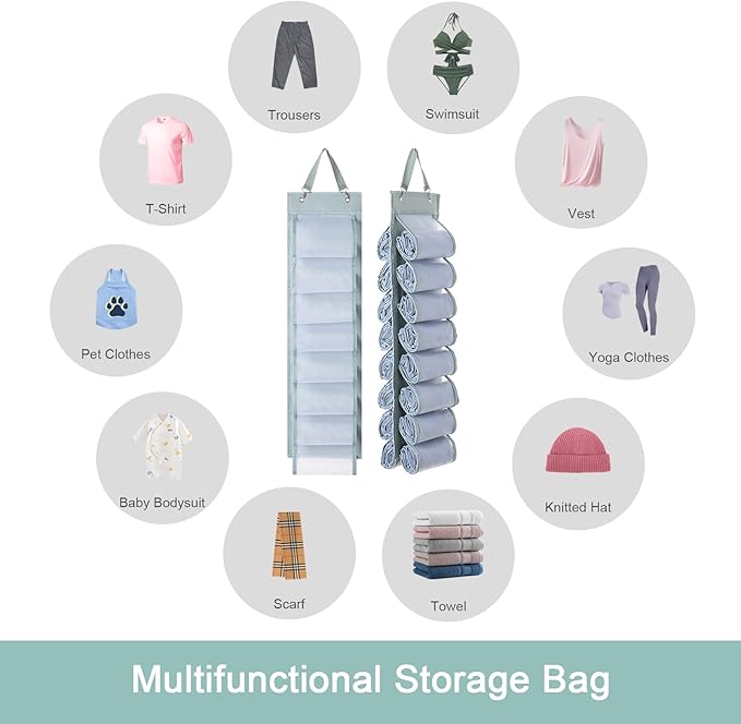 Legging Organizer with 16 Roll Compartments - Image 4