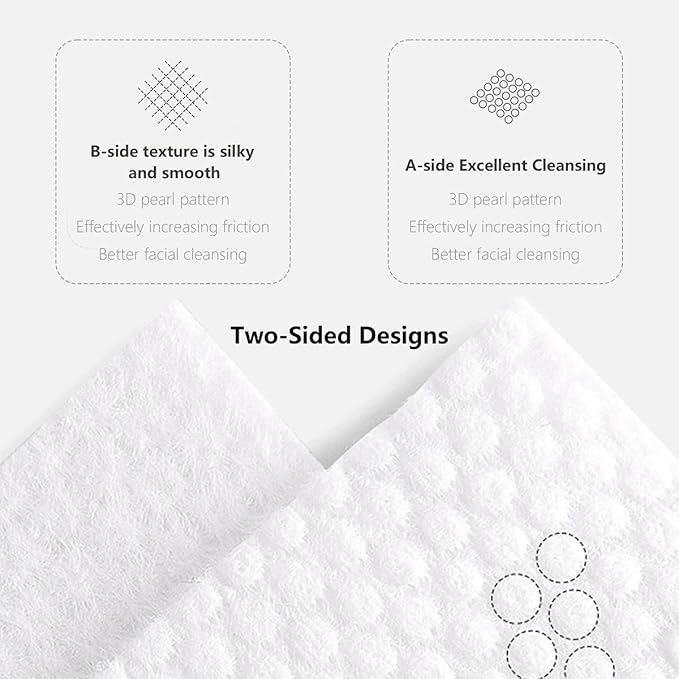 Face Towels Disposable Cotton Facial Towels, Drying Tissue - Image 6