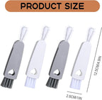 4Pcs 3 in 1 Cup Lid Cleaning Brush, Crevice Cleaning Brush Set Mini - Image 2