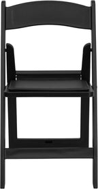 Flash Furniture Hercules Series Folding Chairs for Weddings and Formal Events, Stackable Commercial Event Seats with 1,000-lb. Static Weight Capacity, Set of 4, Black - Image 15