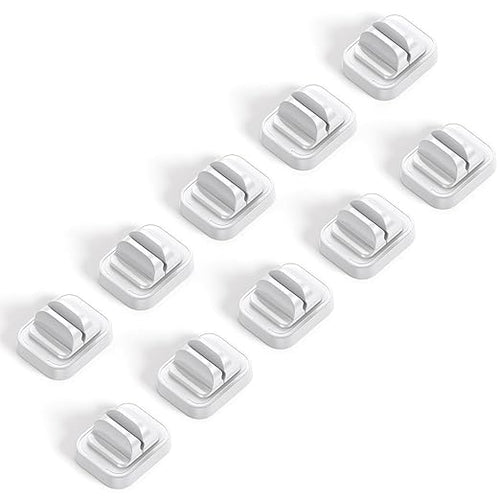 10Pack Cable Spring Holder Clips, Cord Organizer by Lamicall