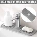 Silicone Faucet Mat for Kitchen Sink, Enhanced Silicone Splash Guard - Image 5
