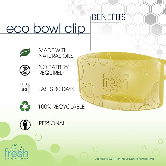 Fresh Products Eco Bowl Clip Air Freshener Versatile Design Toilet Freshener - Image 5