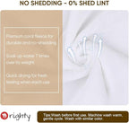 Orighty Ultra Soft Washcloths 12 Pack, Premium Microfiber Towel Sets 12 x 12 - Image 2