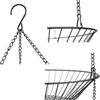 3-Tier Wire Fruit Hanging Basket 2 Packs, non-Punching Wall Hanging Storage - Image 7