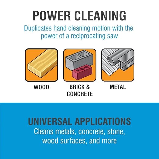 Spyder 400002 Wire Brush Reciprocating Saw Attachment - Image 3