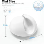 18 Pack Mini Cable Clips, Znben Cord Organizer Holder Adhesive Cord Management - Image 4