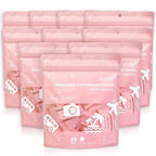 Compressed Towels 300 Count, Disposable Face Towels, Coin Tissues, Portable by icotle
