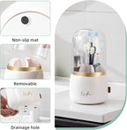 Toothbrush Holders for Bathrooms, Rotating 7 Slots Electric Toothbrush Holders - Image 3