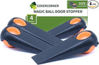 Door Stoppers for Bottom of Door, Rubber Door Stopper Wedges, Door Holders for by COVERCORNER