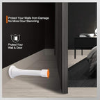 18 Pack Spring Door Stopper White - Image 6