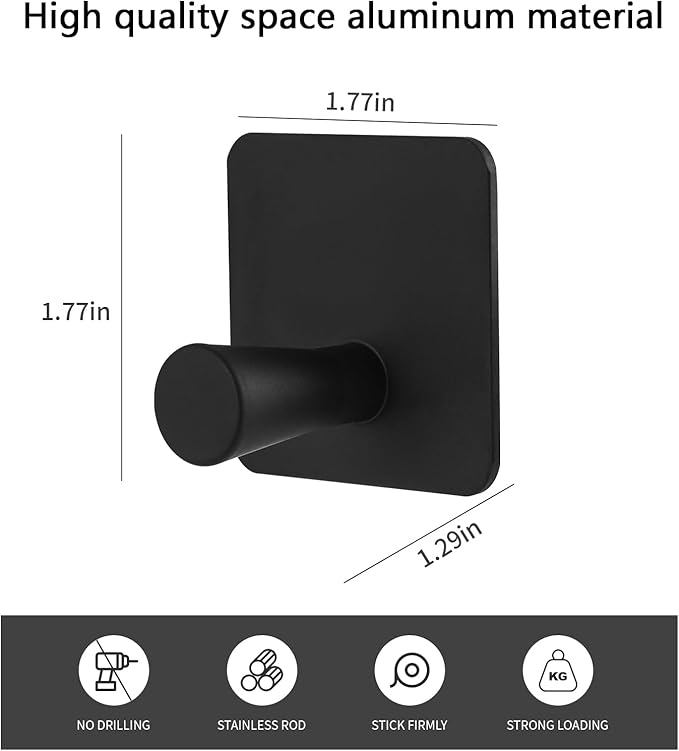 Paoli Heavy Duty Self Adhesive Hooks - Image 2