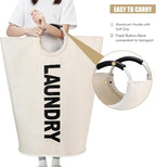 125L X-Large Laundry Basket, Freestanding Tall Clothes Hamper, Collapsible - Image 5