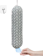 Wall Mount Plastic Grocery Bag Organizer/Holder, Washable Shopping Bags Carrier - Image 8
