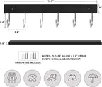 2 Pack Coat Rack Wall Mount - Image 7