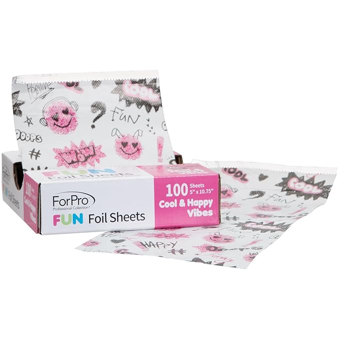 ForPro Professional Collection FUN Cool & Happy Vibes Foil Sheets, Pop-Up Foil - Image 6
